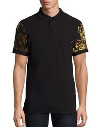 Versace Jeans Printed Cotton Polo