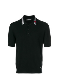 DSQUARED2 Logo Knitted Polo Shirt