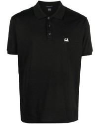 C.P. Company Logo Print Cotton Polo Shirt