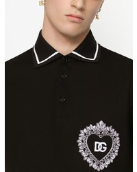 Dolce & Gabbana Logo Print Polo Shirt
