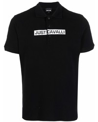 Just Cavalli Logo Print Polo Shirt