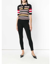N°21 N21 Striped Jacquard Knit Sweater