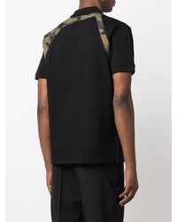 Alexander McQueen Panelled Polo Shirt