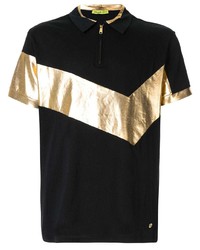 VERSACE JEANS COUTURE Panelled Polo Shirt