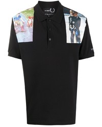 Raf Simons X Fred Perry Photographic Print Polo Shirt