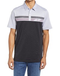 TravisMathew Real Treat Stripe Stretch Golf Polo