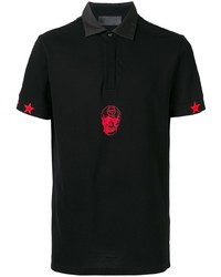 Philipp Plein Skull Logo Polo Shirt