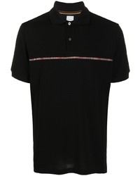 Paul Smith Stripe Detail Cotton Polo Shirt
