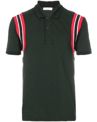 Valentino Stripe Shoulder Polo Shirt
