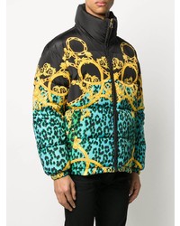 VERSACE JEANS COUTURE Multi Print Padded Jacket