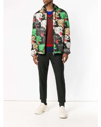 Gucci Panther Print Padded Coat