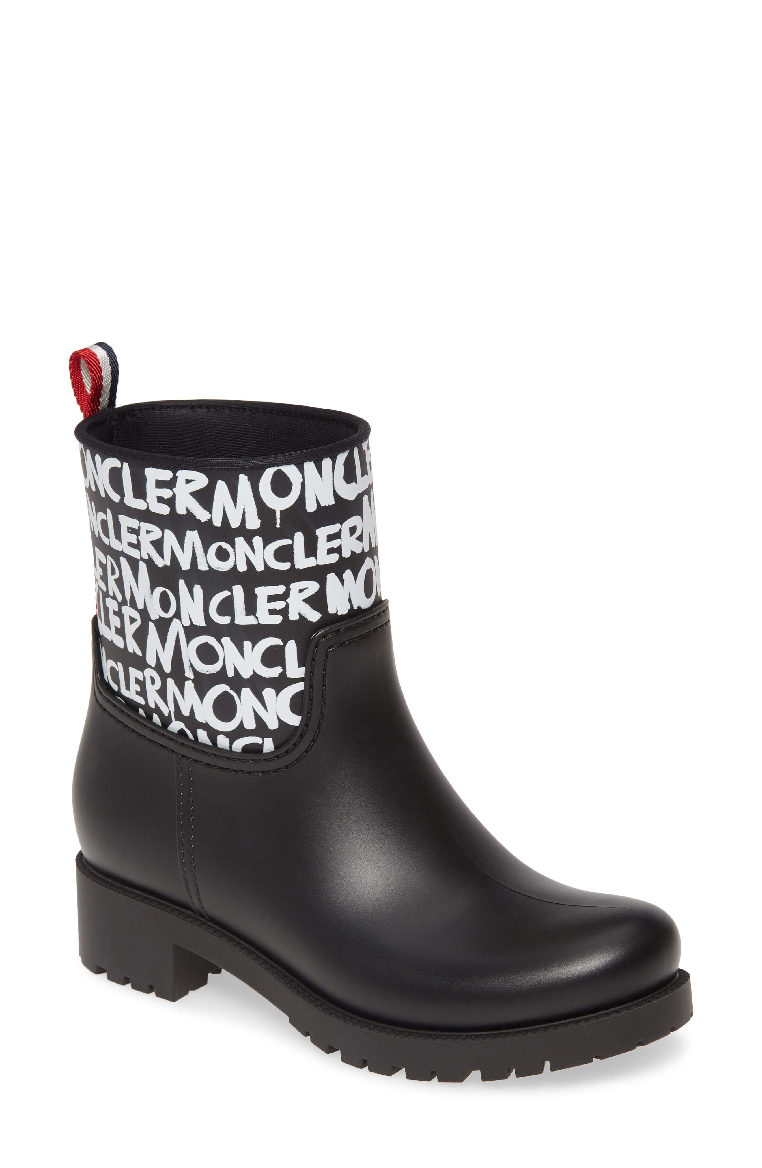 Moncler Ginette Stivale Logo Waterproof Rain Boot, $425 | Nordstrom ...