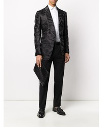 Tom Ford Abstract Jacquard Satin Tuxedo Jacket