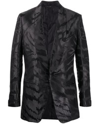 Tom Ford Abstract Jacquard Satin Tuxedo Jacket