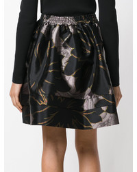 Etro Printed Satin Skirt