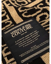 VERSACE JEANS COUTURE All Over Logo Scarf