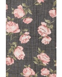 Sole Society Floral Print Scarf
