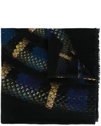 Marcelo Burlon County of Milan Colorados Snake Graphic Scarf
