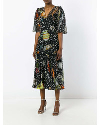 Dolce & Gabbana Multi Print Shift Dress