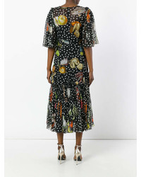 Dolce & Gabbana Multi Print Shift Dress