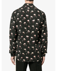 Saint Laurent Flamingo Print Shirt