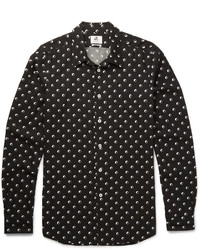 Paul Smith Ps By Slim Fit Printed Voile Shirt