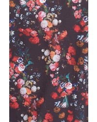 Ezekiel Slayter Trim Fit Floral Print Woven Shirt