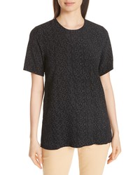 Eileen Fisher Boxy Print Top