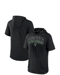 FANATICS Branded Black Milwaukee Bucks Guard The Rim Hoodie T Shirt At Nordstrom