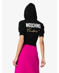 Moschino Fitted Cropped Hoodie