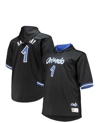 Mitchell & Ness Penny Hardaway Blackblue Orlando Magic Big Tall Name Number Short Sleeve Hoodie At Nordstrom