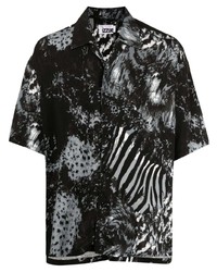Izzue Abstract Pattern Short Sleeve Shirt