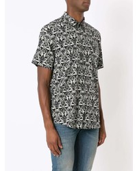 OSKLEN Animal Print Short Sleeve Shirt