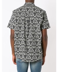 OSKLEN Animal Print Short Sleeve Shirt