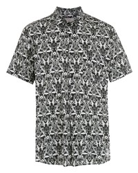 OSKLEN Animal Print Short Sleeve Shirt