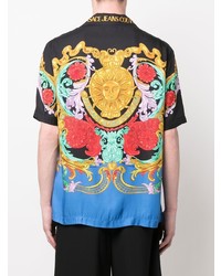 VERSACE JEANS COUTURE Barocco Print Short Sleeve Shirt