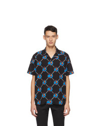 Lacoste Black Chinatown Market Edition Globe Shirt