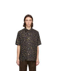 Davi Paris Black Ciel Etoile Short Sleeve Shirt