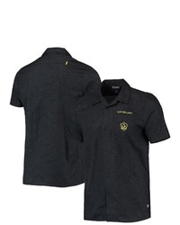 THE WILD COLLECTIVE Black La Galaxy Abstract Palm Button Up Shirts At Nordstrom