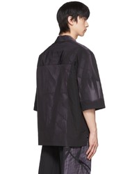 Jiyong Kim Black Nylon Shirt