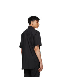 Cornerstone Black Pocket Detail Short Sleeve Shirt