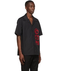 Dolce & Gabbana Black Popeline Shirt