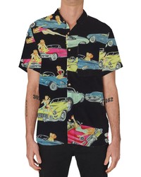 ROLLA'S Bon Wheels Short Sleeve Button Up Shirt