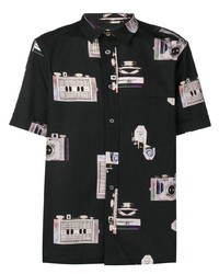 Paul Smith Camera Print Shirt