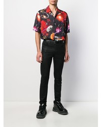 Sss World Corp Cosmic Patterned Shirt