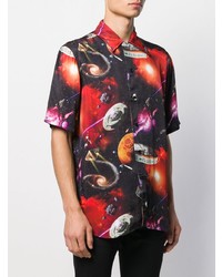 Sss World Corp Cosmic Patterned Shirt