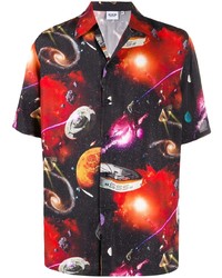 Sss World Corp Cosmic Patterned Shirt