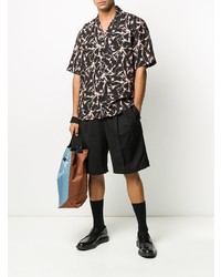 MSGM Cracked Print Shirt