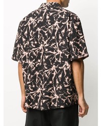 MSGM Cracked Print Shirt