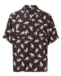 Undercover Cupid Print Two Pocket Shirt